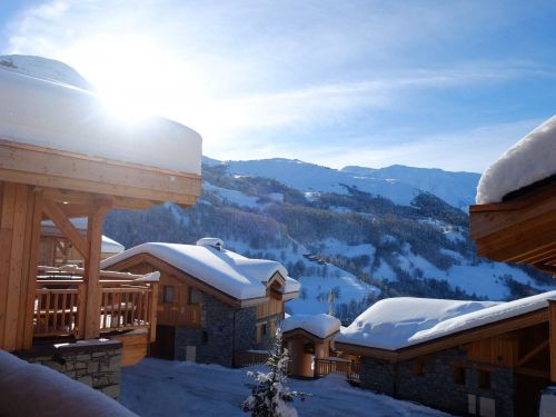 Chalet Caseblanche Lea met houtkachel, sauna en whirlpool - 6 personen