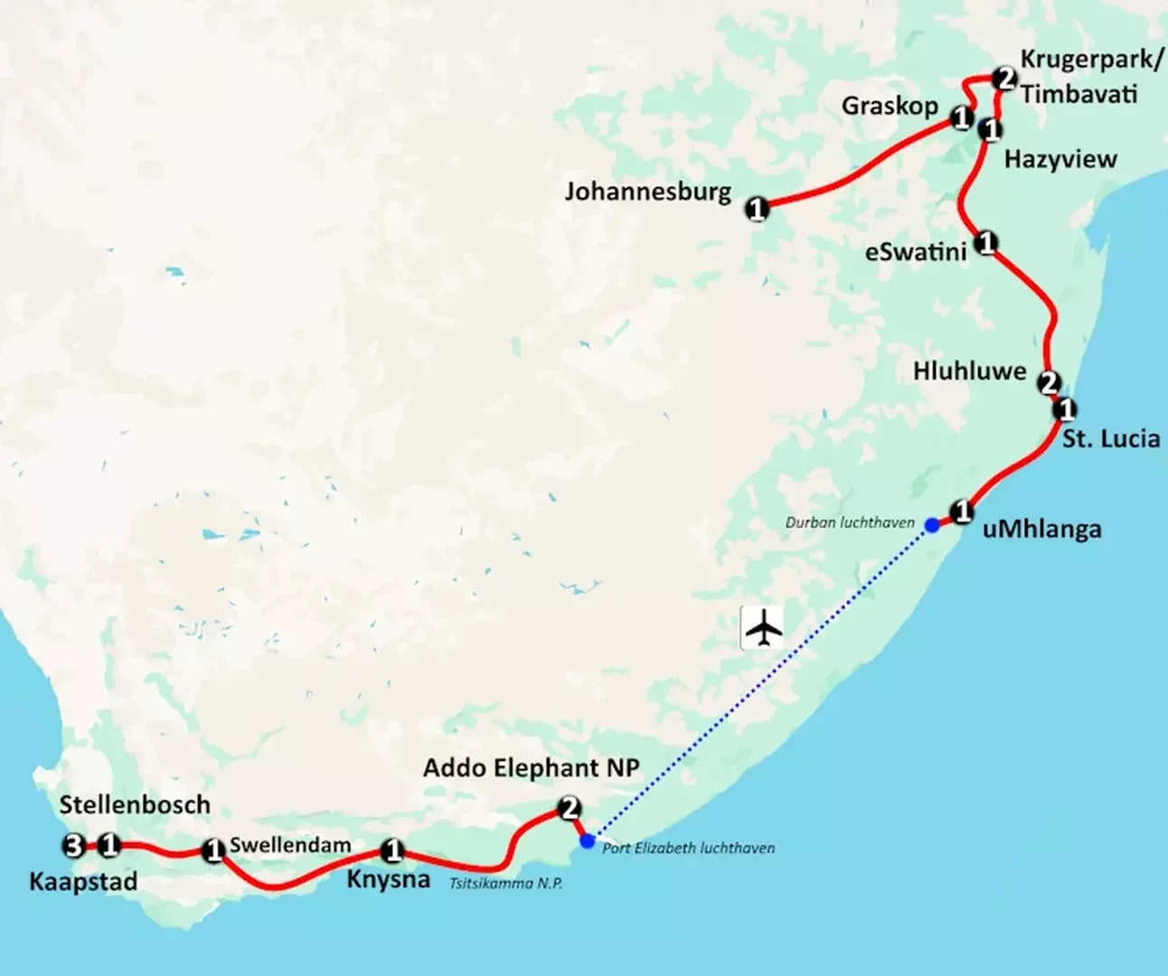 Zuid-Afrika Compleet (21 dagen)