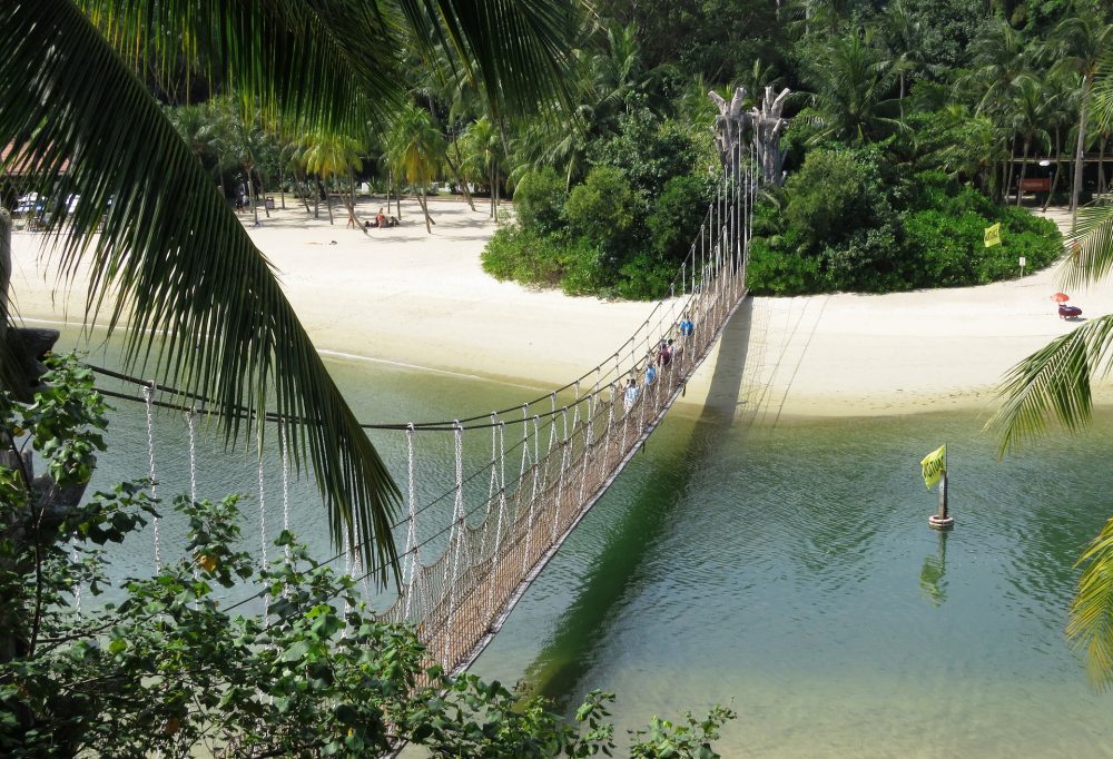 Sentosa: Singapore's strand en speeltuin