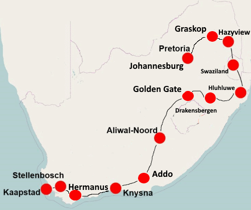 Wonderful South Africa (22 dagen)