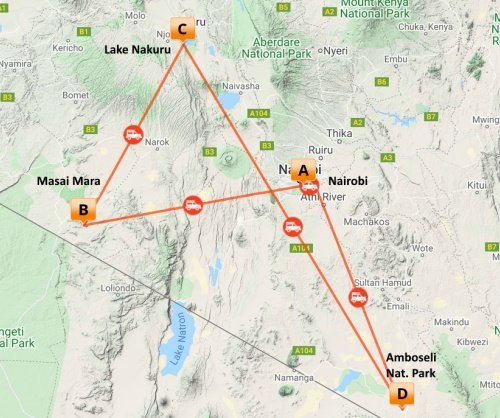 Beste van Kenia (8 dagen) - cat. Standard