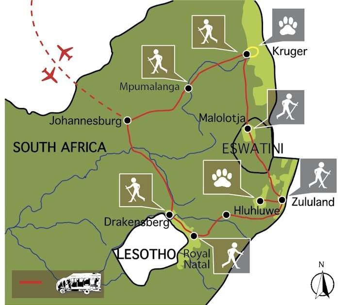 Wandelreis Zuid-Afrika (17 dagen)
