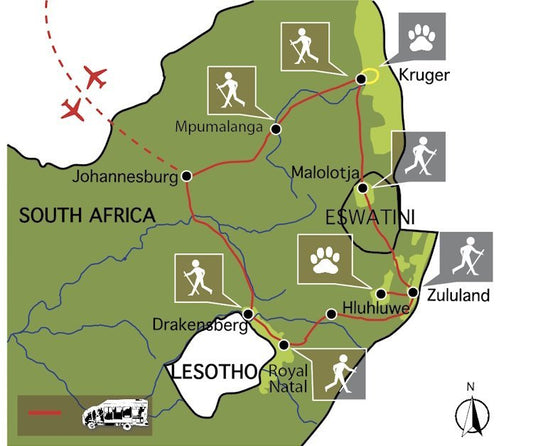 Wandelreis Zuid-Afrika (17 dagen)
