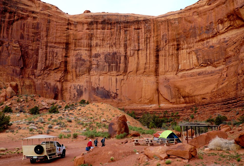 Kamperen in Monument Valley