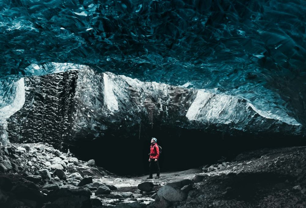Breiðamerkurjökull ijsgrot en gletsjer tour